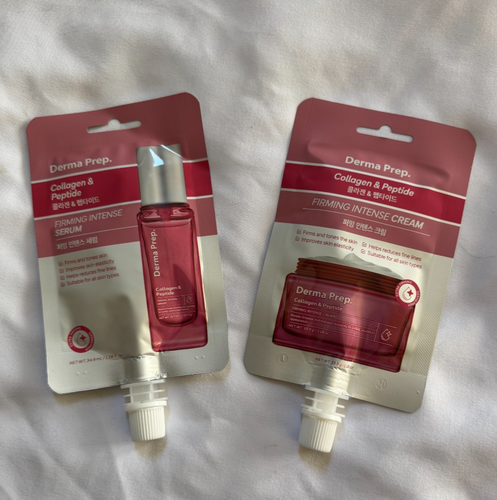 Derma Prep Kollagen & Peptid Straffendes Intensives Serum & Creme Set, Koreanisch - Bild 1 von 5