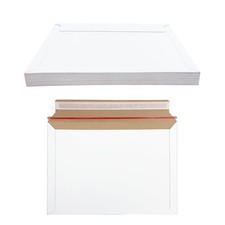 Rigid Mailers 9X12.6 inch Photo Document Mailer 30 Pack,White Cardboard Envel...