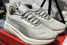 PUMA Amplifier  Lace Up  Womens Glacial Gray 397681 03