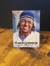Vladimir Guerrero Jr Stadium Club Rookie Card - Toronto Blue Jays. rookie card picture