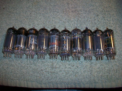 Vintage Lot of 10 6AW8 Vacuum Tubes All Tested Good to Strong | eBay