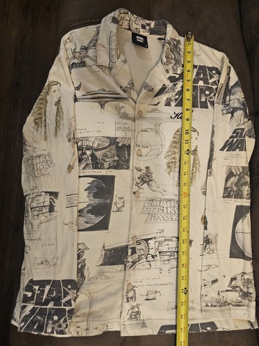 Star Wars X Kith Sketch 100% Cotton Unisex Adult Pajama Set Medium White  - Bild 8 von 24