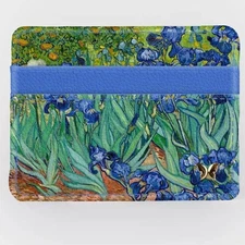 Monarque Slim Wallet, Van Gogh Irises