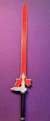 SAO Kirito Elucidator 31'' Foam Sword Sword Art Online Cosplay Prop Red Variant