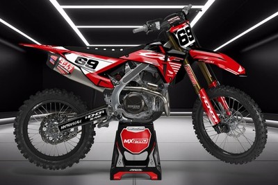 FITS HONDA CRF250R (25/26) CRF450R (25/26) Graphic kit decals crf stickers thick