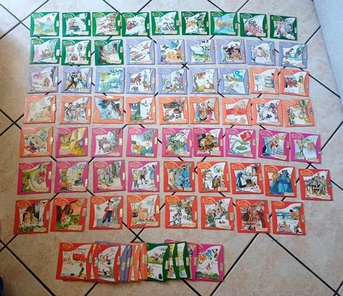 Fiabe Sonore Fabbri Editori lotto 80 CD di cui 41 non aperte con sigillo