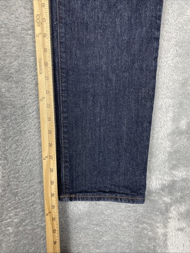 Gap Jeans Herren 32x32* TAG dunkelblau gerades Bein GapFlex Denim Hose Preppy - Bild 5 von 12