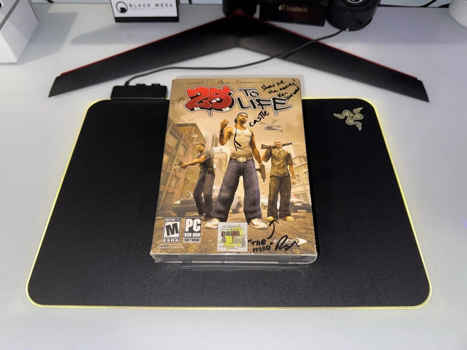 25 to Life (PC, DVD-ROM 2006) Eidos - Sealed - Signed By Dev’s - Mint Small Box - Image 2 of 4