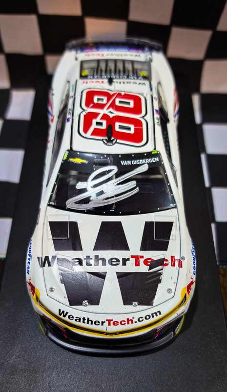 Shane Van Gisbergen #88 WeatherTech 2025 1:24 Chicago Win Autographed