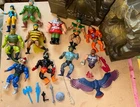Masters of the Universe Lot of  12 Vintage + Fright Zone Action Figures Weapons