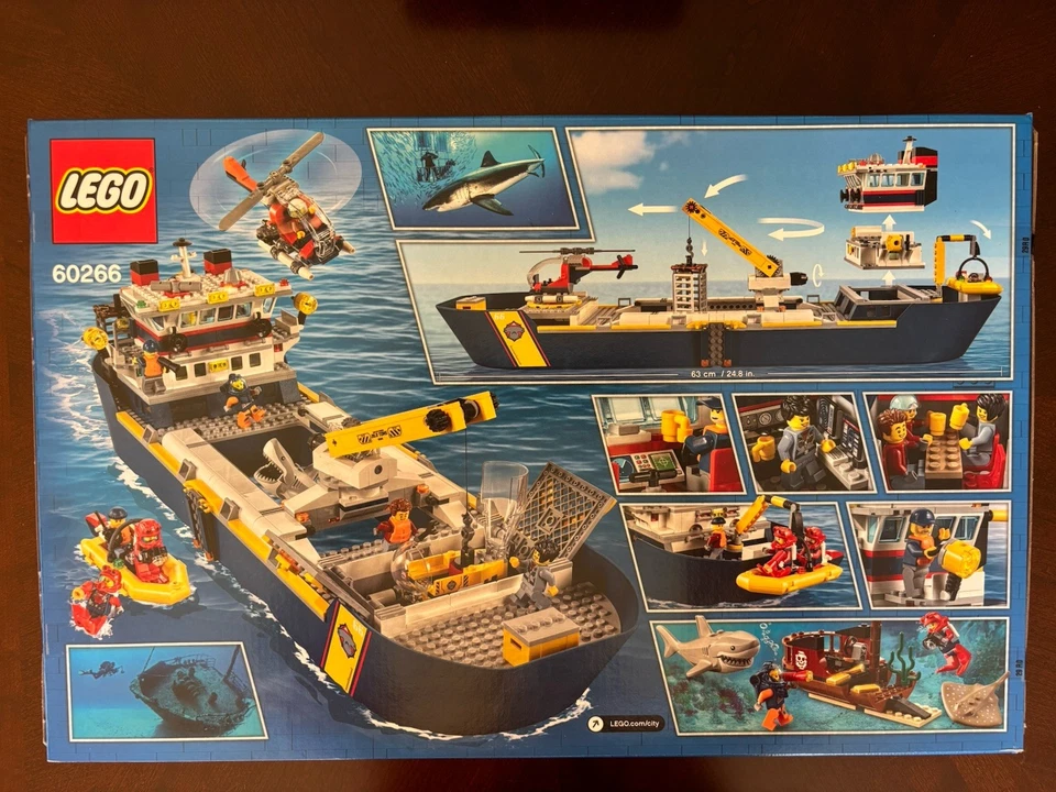 LEGO CITY: Ocean Exploration Ship (60266) - NEW & SEALED - Image 2 of 4