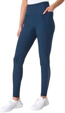 Mondetta Ladies' High Waist Active Legging  Navy  Small