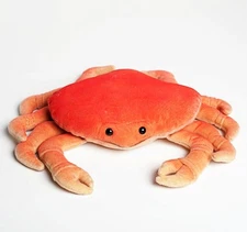 Dungeness Crab 12" Plush Stuffed Animal Cabin Critters NEW