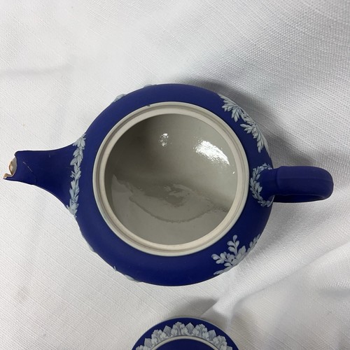 ANTIKE WEDGWOOD JASPERWARE NEOKLASSIZISTISCHE FIGURALE SZENE TEEKANNE - ENDE 19. - Bild 3 von 11