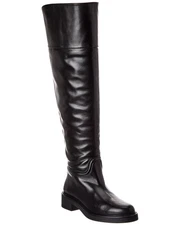 Stuart Weitzman Celia Leather Over-The-Knee Riding Boot Women's