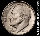 1949-D Roosevelt Dime- Silver- Choice Gem Brilliant Uncirculated Luster #J1895