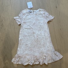 NWT 100 Authentic DIOR Dress For Girls - Size 8 Years - Pink