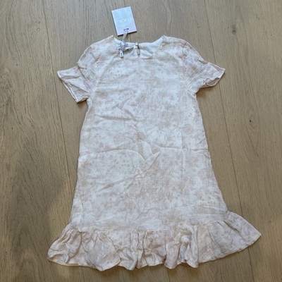 NWT 100% Authentic DIOR Dress For Girls - Size 8 Years - Pink