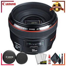 Canon EF 50mm f/1.2L USM Camera Lens (Intl Model)