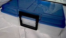 Iris Photo Case 4 x 6 Photo Box Storage - 12 Inner Photo Keeper Organizer 9 X 14