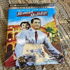 Roman Holiday [New 4K UHD Blu-ray] With Blu-Ray, 4K Mastering, Dolby, Dubbed,
