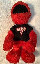 Vintage Lets Rock Elmo Sesame Street Hasbro Singing Talking Plush Doll Untested