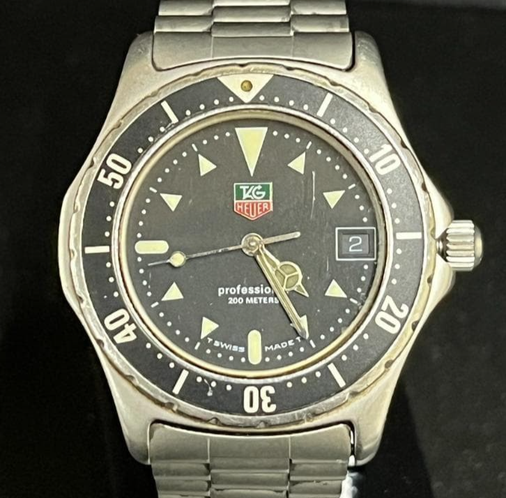 TAG Heuer 2000 Men's Black Watch - 973.006 for sale online | eBay