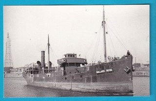 Original PC Size Real Photo Coaster R. Hughes Liverpool WALLACE ROSE 1931