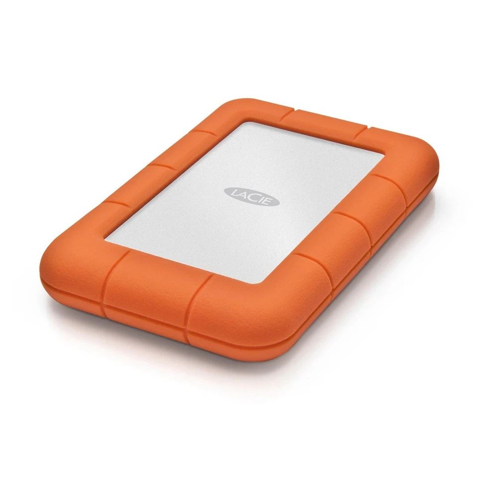 LaCie Rugged Mini External SSD 1TB, PC Mac iPad & iPhone, 40 Gb/s, 2.000 MB/s - Image 4 of 4