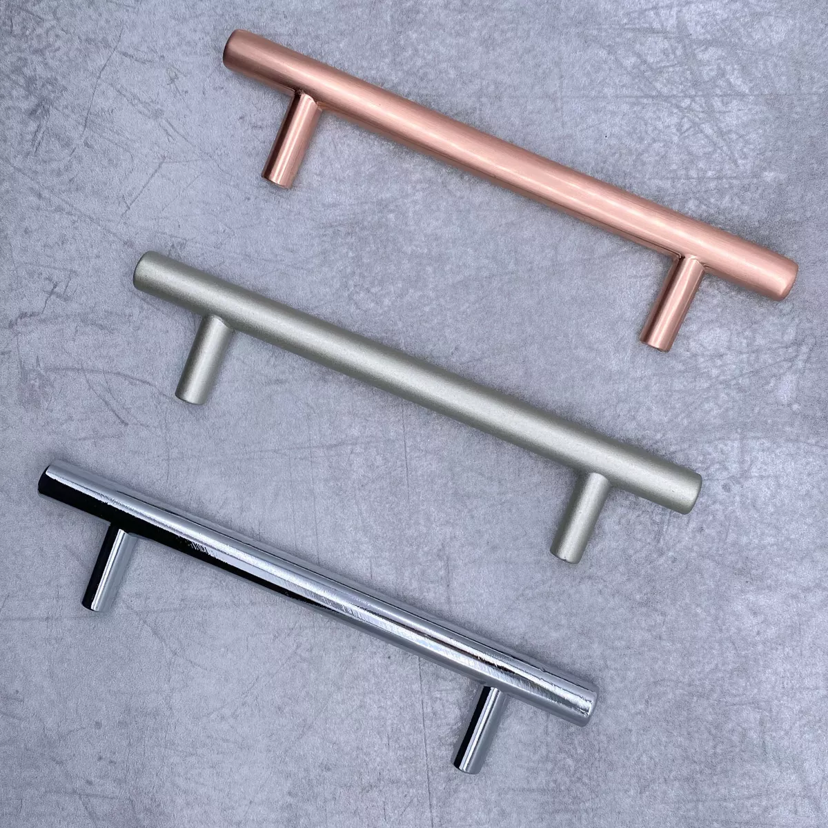 T BAR - KITCHEN CABINET DOOR HANDLES / CUPBOARD DRAWER HANDLES / PULL  HANDLES