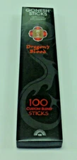 GONESH INCENSE 100 STICKS DRAGON'S BLOOD 100 COUNT CUSTOM BLEND