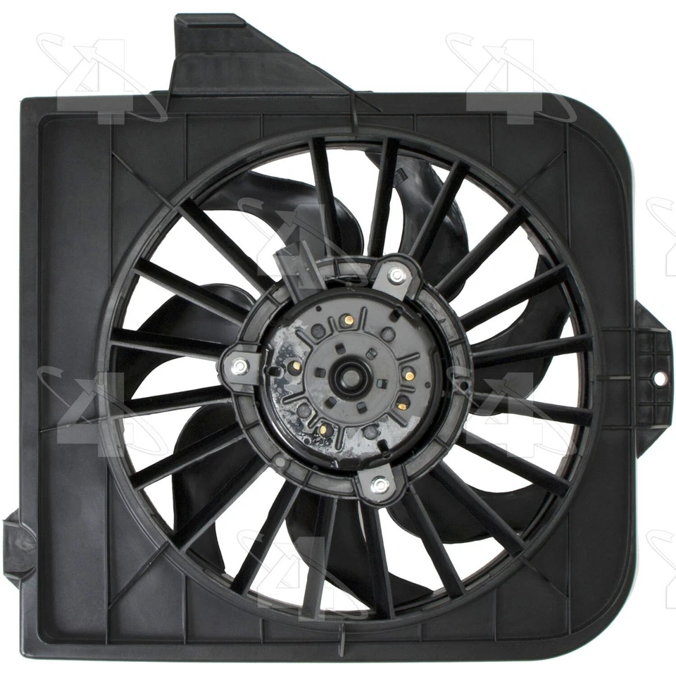 Conjunto de ventilador de refrigeración del motor Dodge Caravan 2001-2005 4 estaciones 2002 2003 2004 Foto 3 de 3