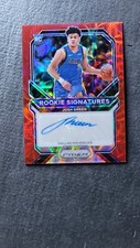 2020-21 Panini Choice Prizm Rookie Signatures Josh Green Mavericks RC AUTO
