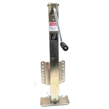 RAM 2,500 LBS. Fixed Mount Bolt-on Zinc Heavy Duty Drop Leg Trailer Jack