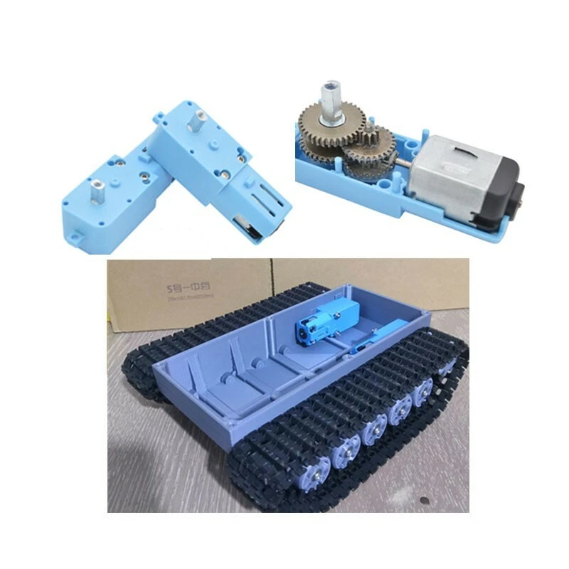 Low Speed High Torque Tracked Vehicle Chassis Tank Chassis DIY Climbing Car