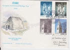 EIRE IRELAND ADDRESSED FDC FIRST DAY COVER 1975 ARCHITECTURAL HERITAGE YEAR