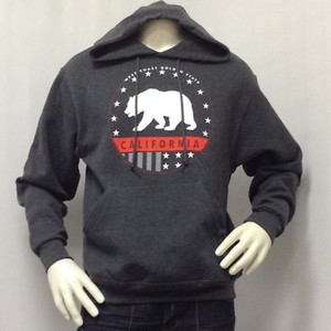 Mens-Sweat-Shirt-Jacket-Pullover-Hoodie-WEST-COAST-GOLDEN-STATE-BEAR-Tony-Hawk