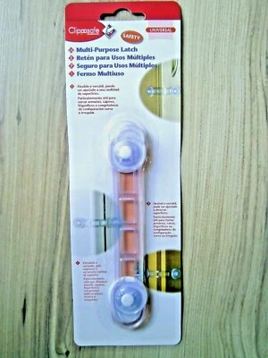 CLIPPASAFE MULTI PURPOSE LATCH CHILD LOCK SAFE BABY HOME SAFETY FRIDGE CUPBOARD