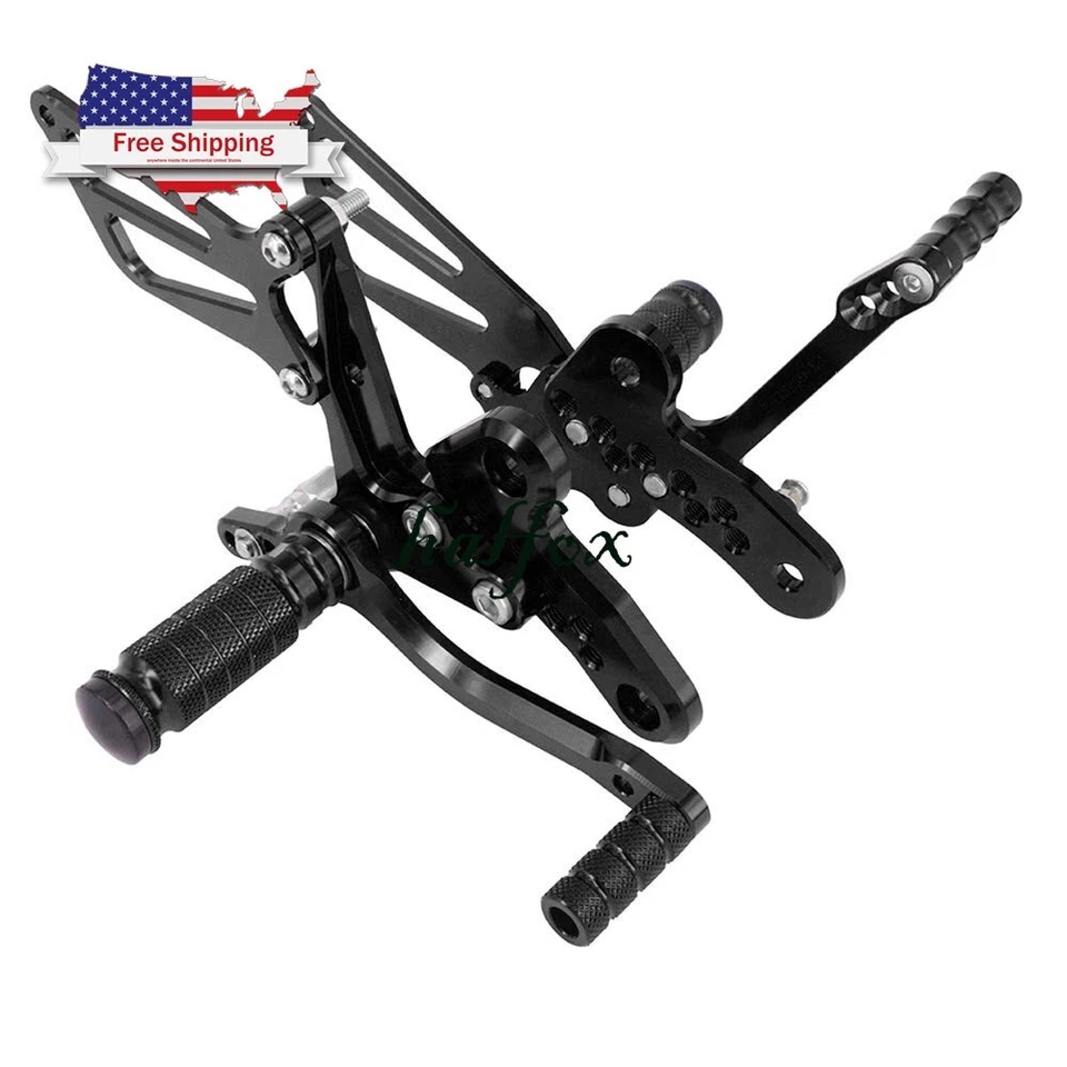 Pinos traseiros ajustáveis EUA para SUZUKI GSXR1300 HAYABUSA 1999-2020 - Imagem 2 de 4