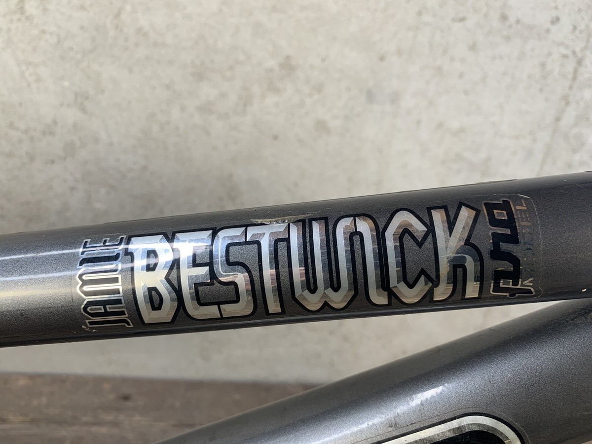 Gt Jamie Bestwick Pro Model Frame And Fork Bmx Old Mid