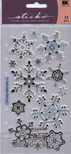 Sticko SNOW themed stickers Adorable Several varieties/U choose  Quick Ship 