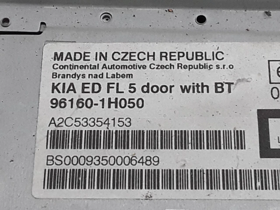 KIA CEED 2006-2009 Radio Autoradio 961601H050 - Bild 4 von 4