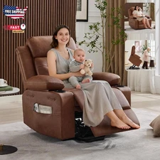 Oversized Power Lift Recliner Chair Electric Lift Chair Massage Heat for Elderly