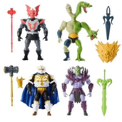 Masters of the Universe Origins pack 4 figurines heo exclusive Mattel 14 cm - Photo 1/4