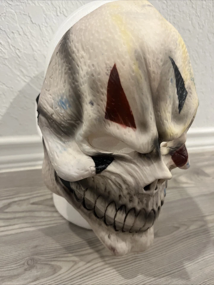 California Costumes Inc Skeleton Skull Scary Spooky Halloween Adult Mask #2 - Image 2 of 4