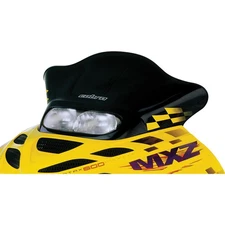 Powermadd Cobra Windshield for Ski-Doo - Black/Yellow - Snowmobile 13225