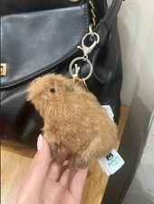 Jellycat Clyde Capybara Plush Bag Charm Keychain - NWT Cute Christmas Gift