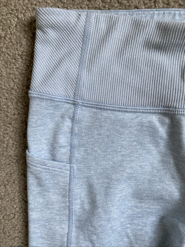 Athletia Girl size L/12 Snowball Softluxe Leggings Lt. Blue - Picture 3 of 7