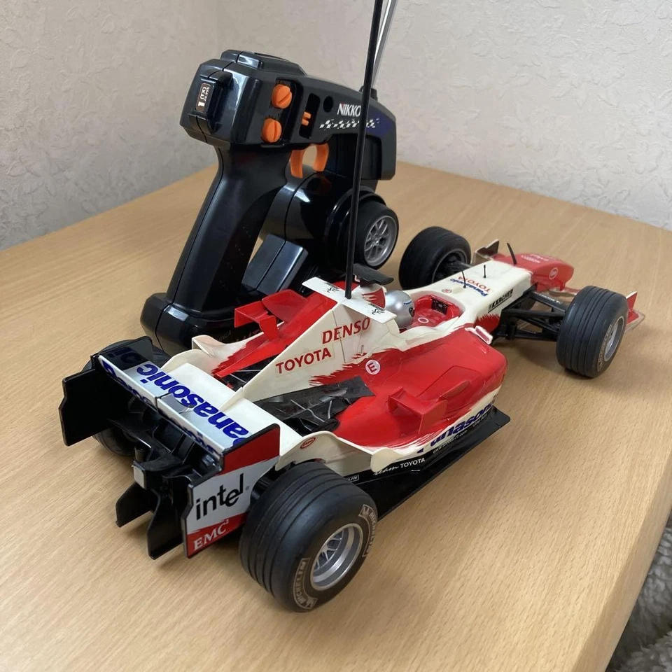 NIKKO Toyota Formula 1 RC Car 1/14 RTR Japan Used Fast Operation Confirmed - Image 2 of 4