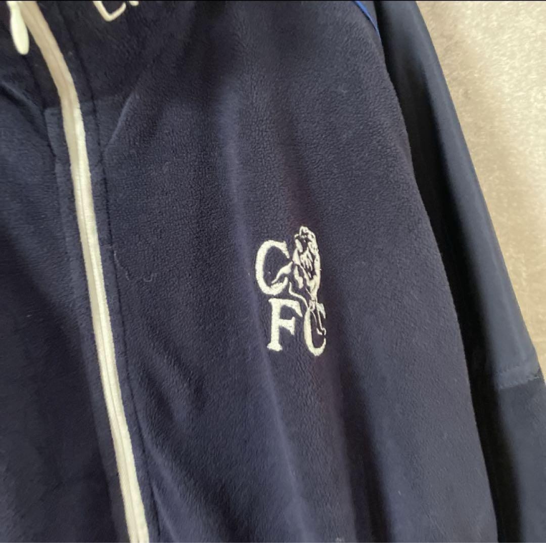 UMBRO Chelsea CFC Half Zip Fleece Jacket Men's L Navy